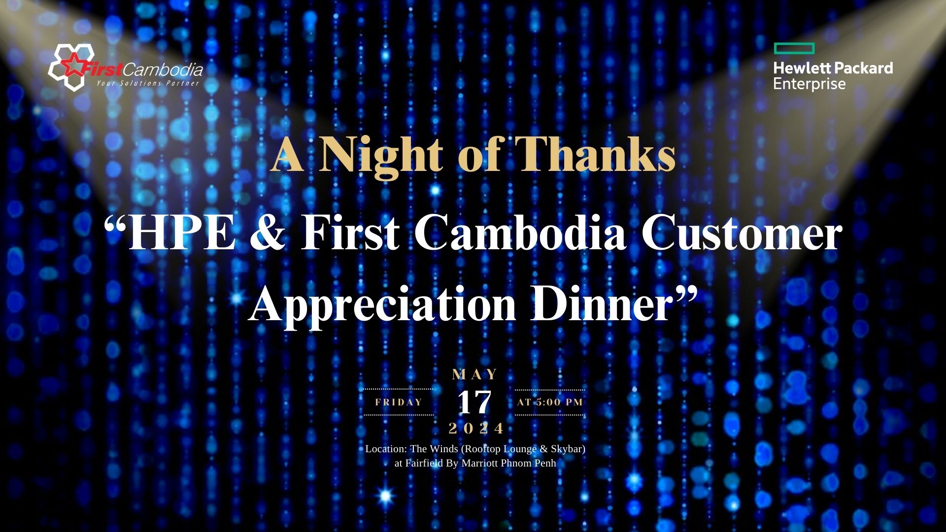 A Night of Thanks: HPE & First Cambodia Customer Appreciation Dinner 